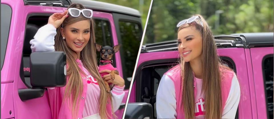 The Salvadoran influencer published a reel on her personal Instagram account and stirred up the networks.